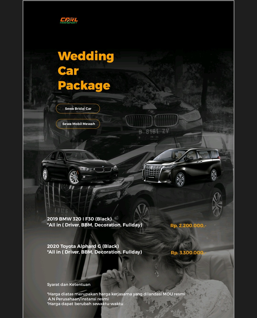 Foto vendor WEDDING CAR CARL Transport