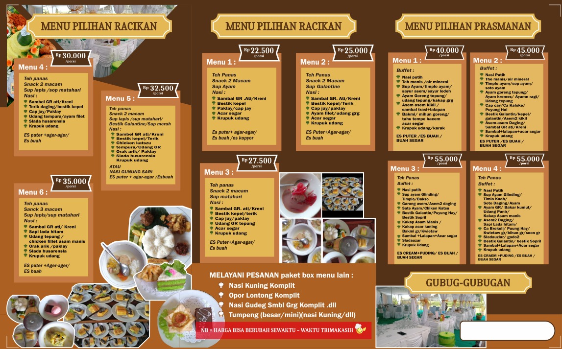 Foto vendor KATERING Mirah Catering