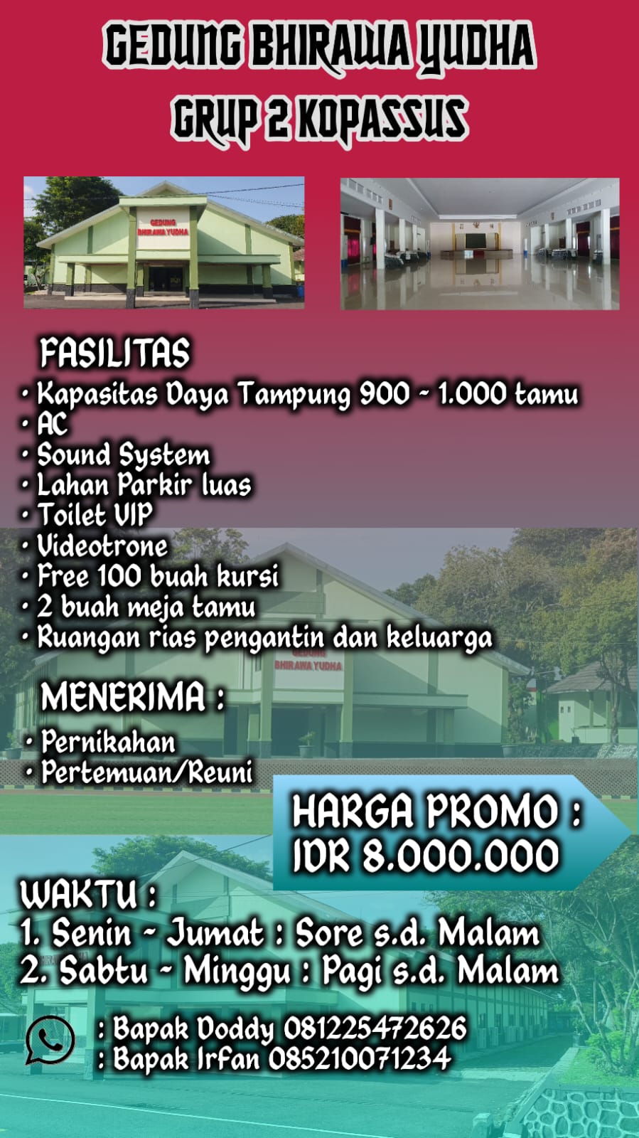 Foto vendor VENUE Gedung bhirawa yudha