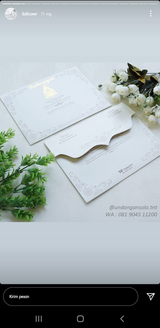 Foto vendor UNDANGAN TnT Production Paket Paket Single Soft Cover
