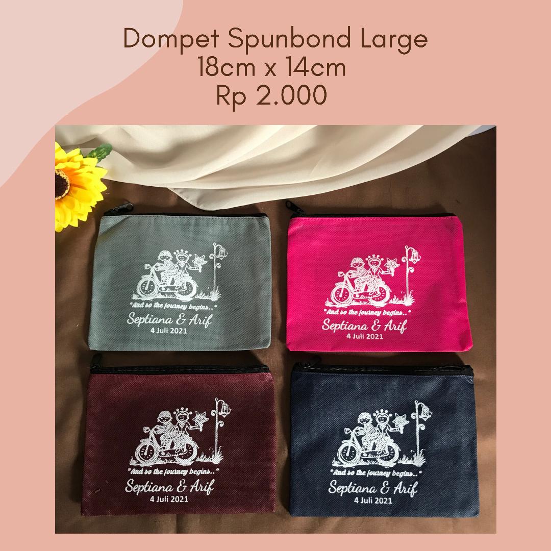 Foto vendor SOUVENIR KOSAN SOUVENIR Paket Dompet Spunbond Large