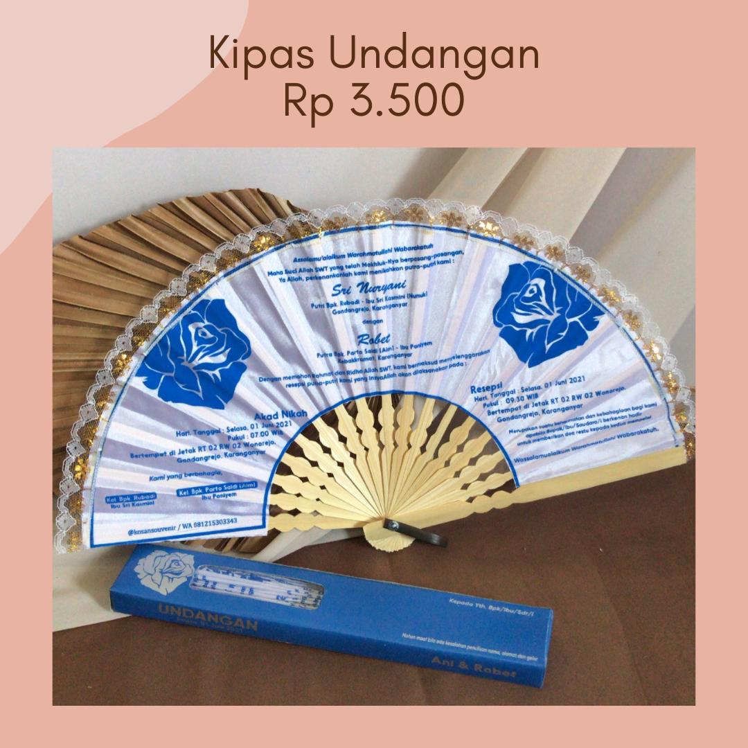 Foto vendor SOUVENIR KOSAN SOUVENIR Paket Kipas Satin Undangan