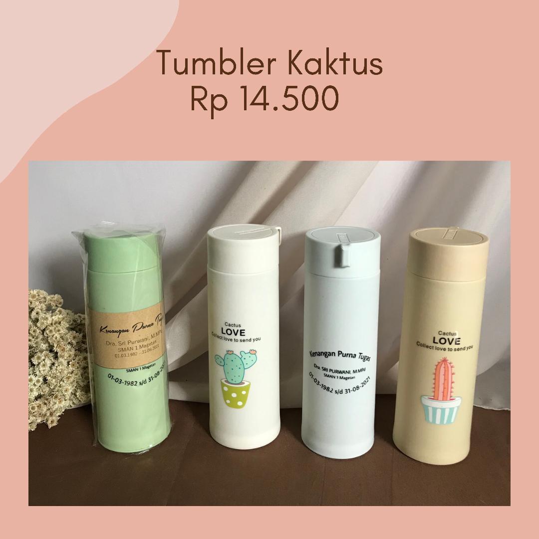 Foto vendor SOUVENIR KOSAN SOUVENIR Paket Tumbler Kaktus