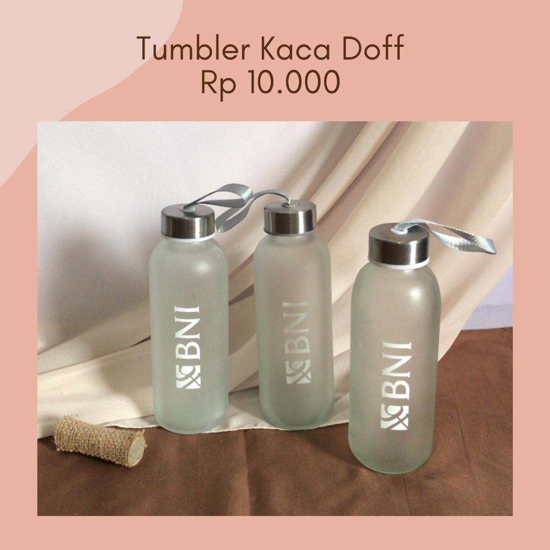 Foto vendor SOUVENIR KOSAN SOUVENIR Paket tumbler Kaca Doff