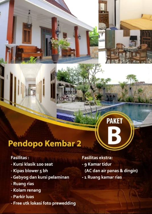 Foto vendor VENUE Pendhapa Kembar Klaten Paket Paket B 