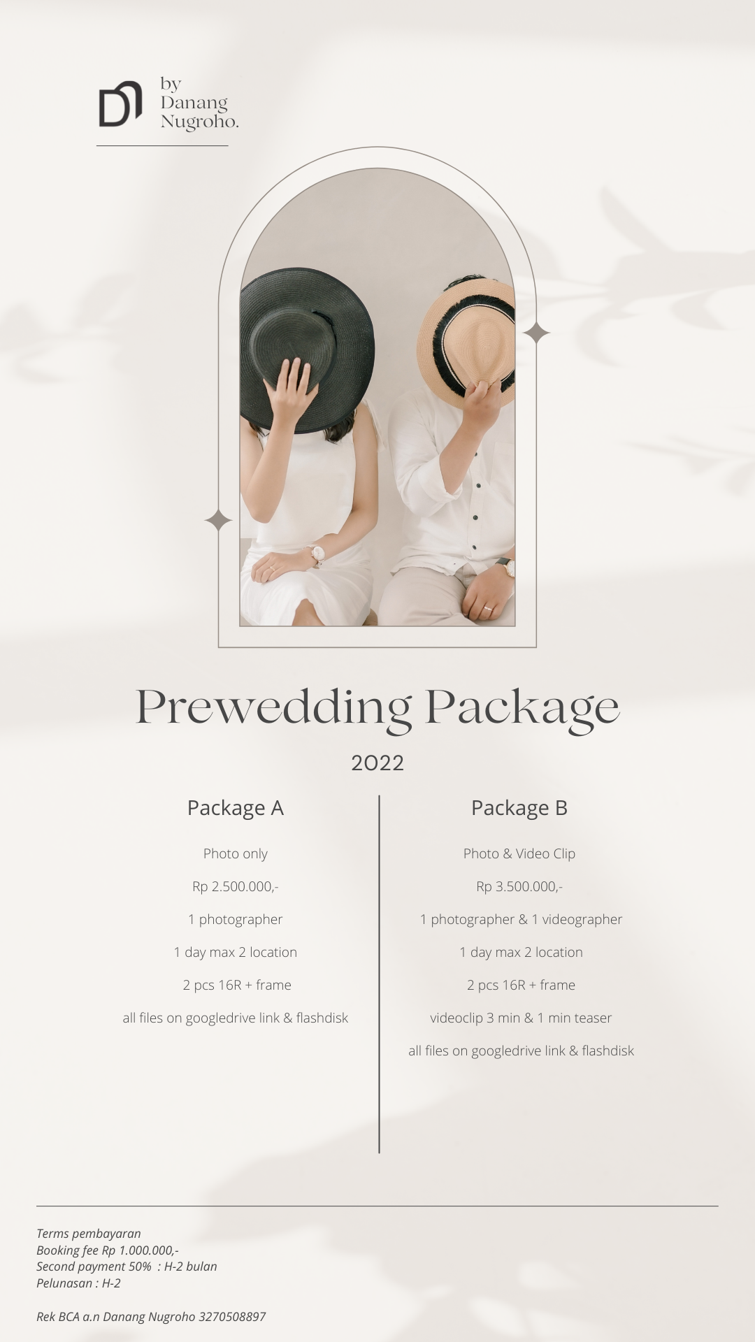 Foto vendor FOTO by Danang Nugroho Paket Prewedding Package 