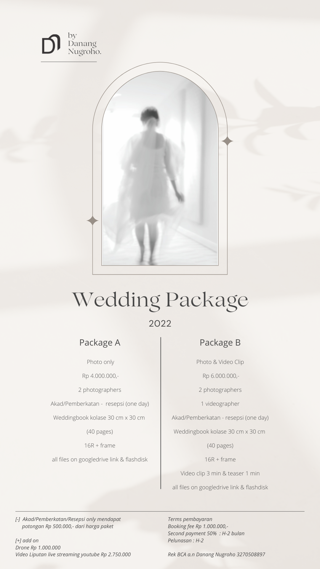 Foto vendor FOTO by Danang Nugroho Paket Wedding Package 