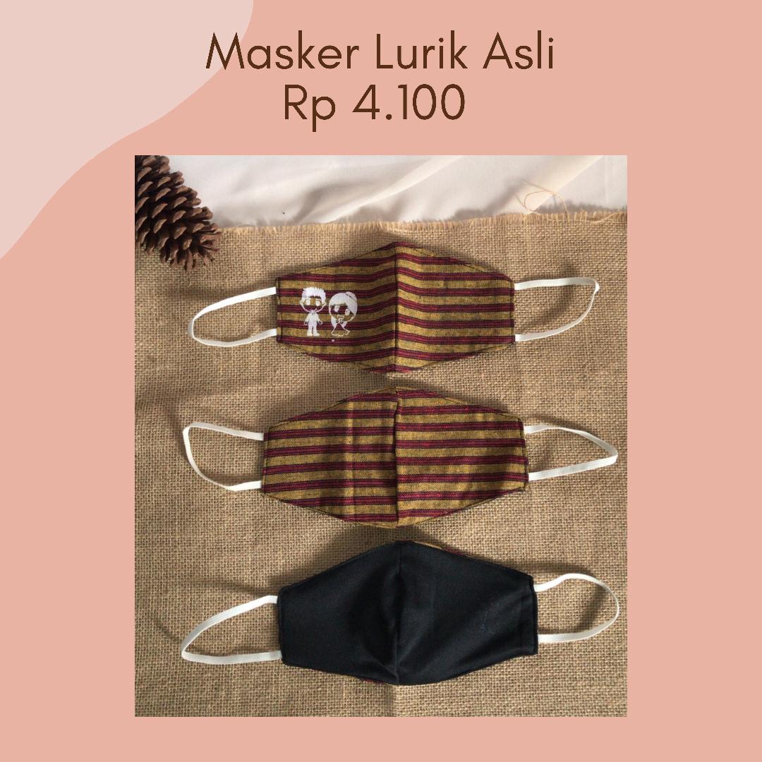 Foto vendor SOUVENIR KOSAN SOUVENIR Paket Masker Lurik Asli