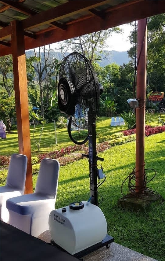 Foto vendor TENDA KURSI karyamajutenda Paket Kipas embun 