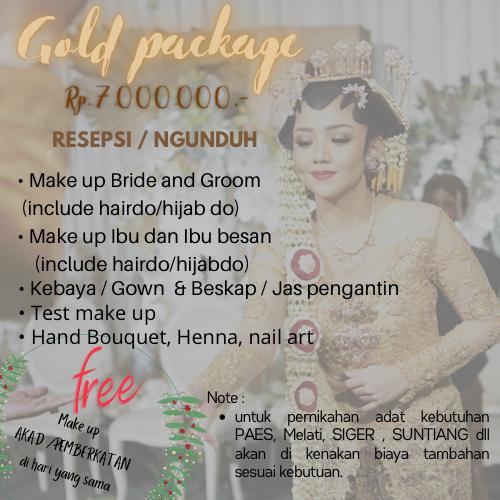 Foto vendor MUA Fahmi Irawan Paket Gold 