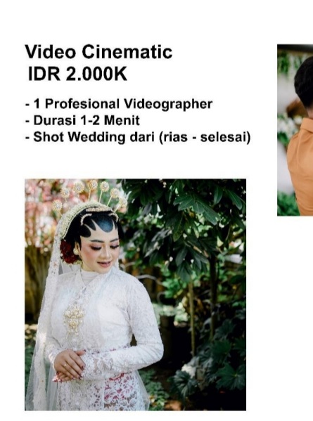 Foto vendor FOTO Anything Photography Paket Video Cinema 