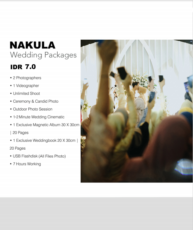 Foto vendor FOTO RVSD Photo Paket Nakula 