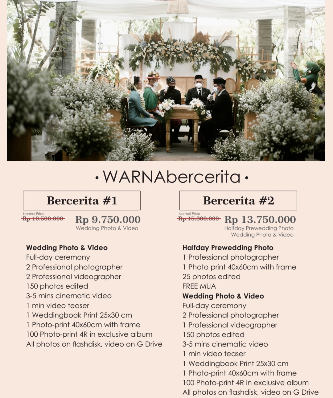 Foto vendor FOTO Warna Foto Paket Paket 2 
