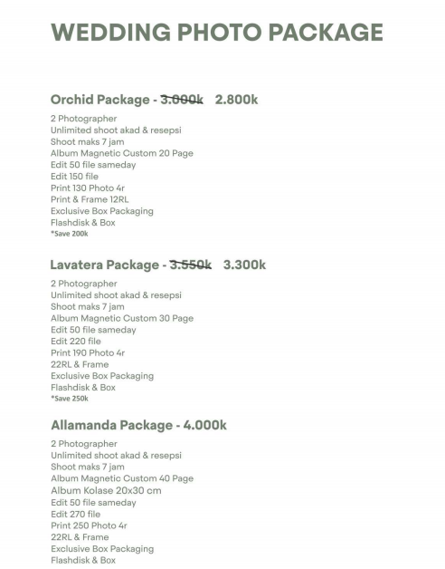 Foto vendor FOTO Pastel Wedding Paket Wedding Photo - Allamanda 