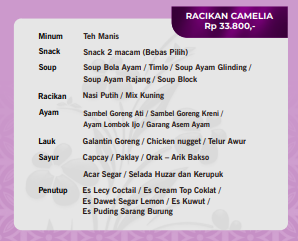 Foto vendor KATERING Kino katering Paket Racikan Camelia 