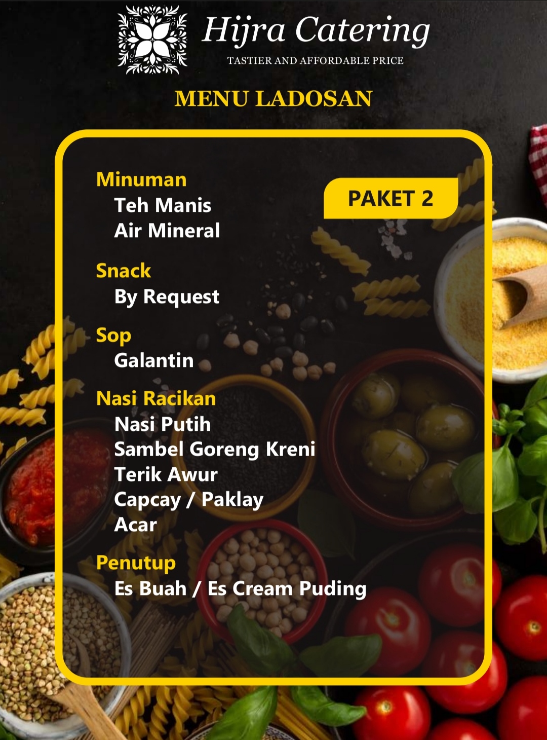 Foto vendor KATERING Hijra Catering Paket Paket 2 