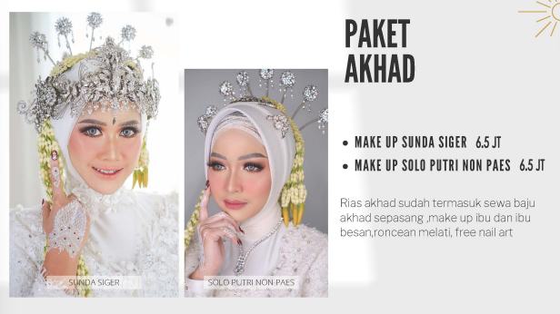 Foto vendor MUA Adinagta Paket akad rias sunda siger 