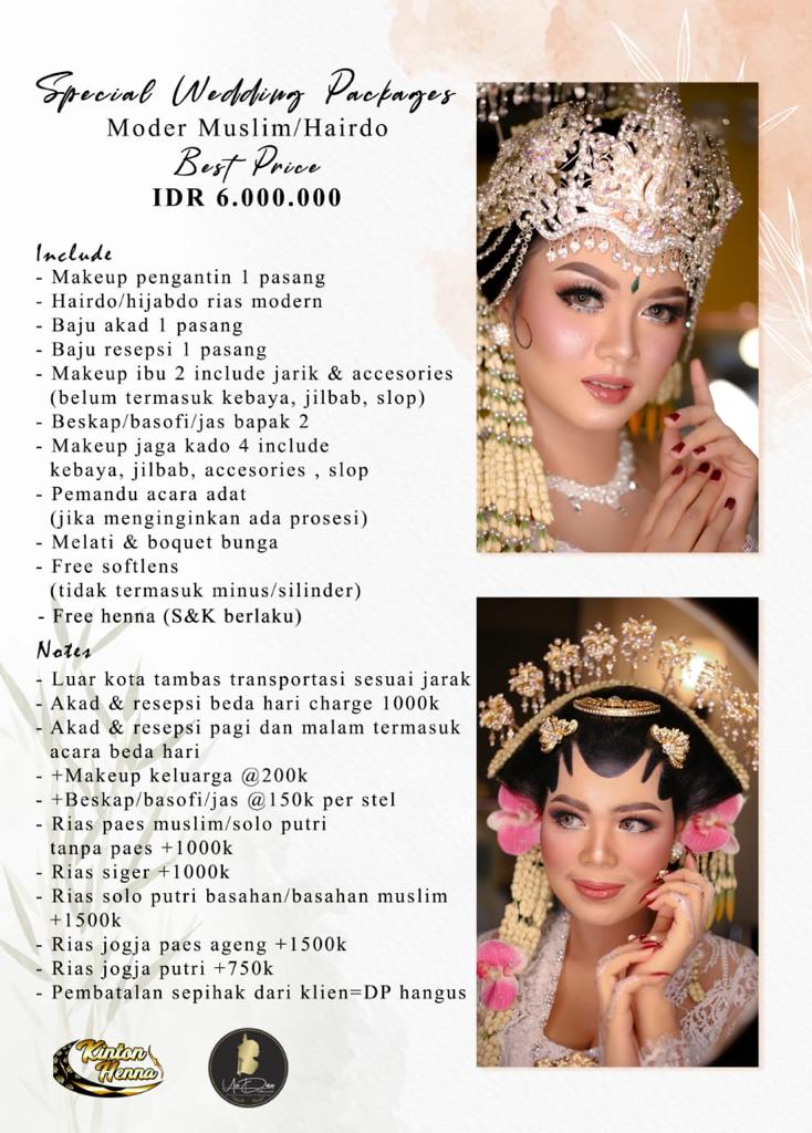 Foto vendor MUA Uci Dian Paket Simple Wedding Package 