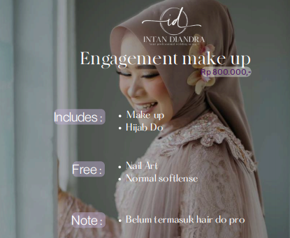 Foto vendor MUA Intan Diandra MUA Paket Engagement 