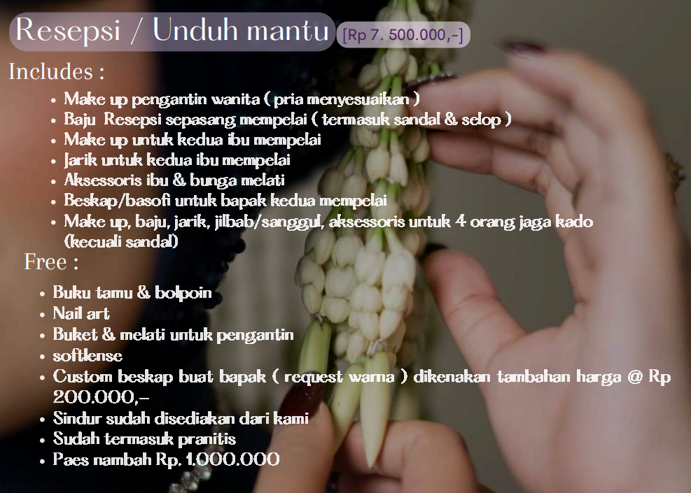 Foto vendor MUA Intan Diandra MUA Paket Resepsi/ngunduh mantu 
