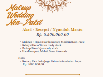 Foto vendor MUA Salsabila Make Up Paket Akad/Resepsi/Ngunduh Mantu  