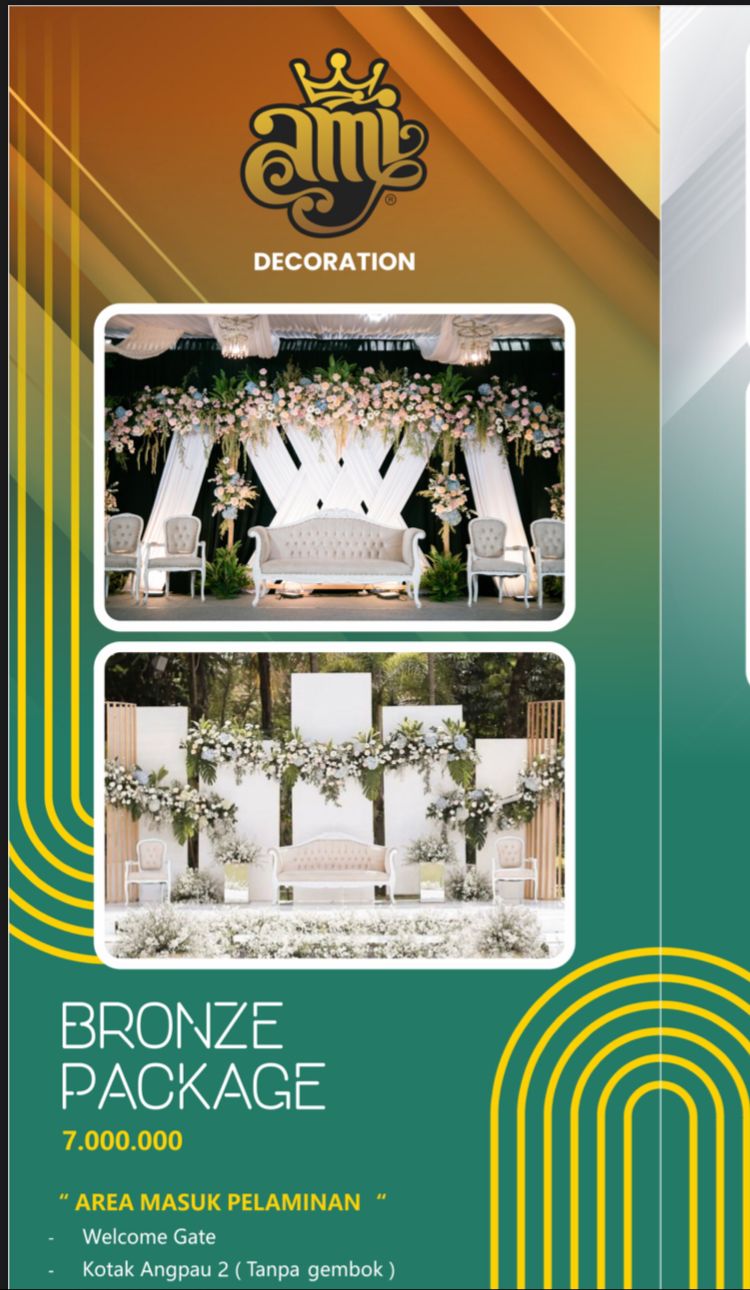 Foto vendor DEKORASI Ami Dekorasi Paket Bronze  