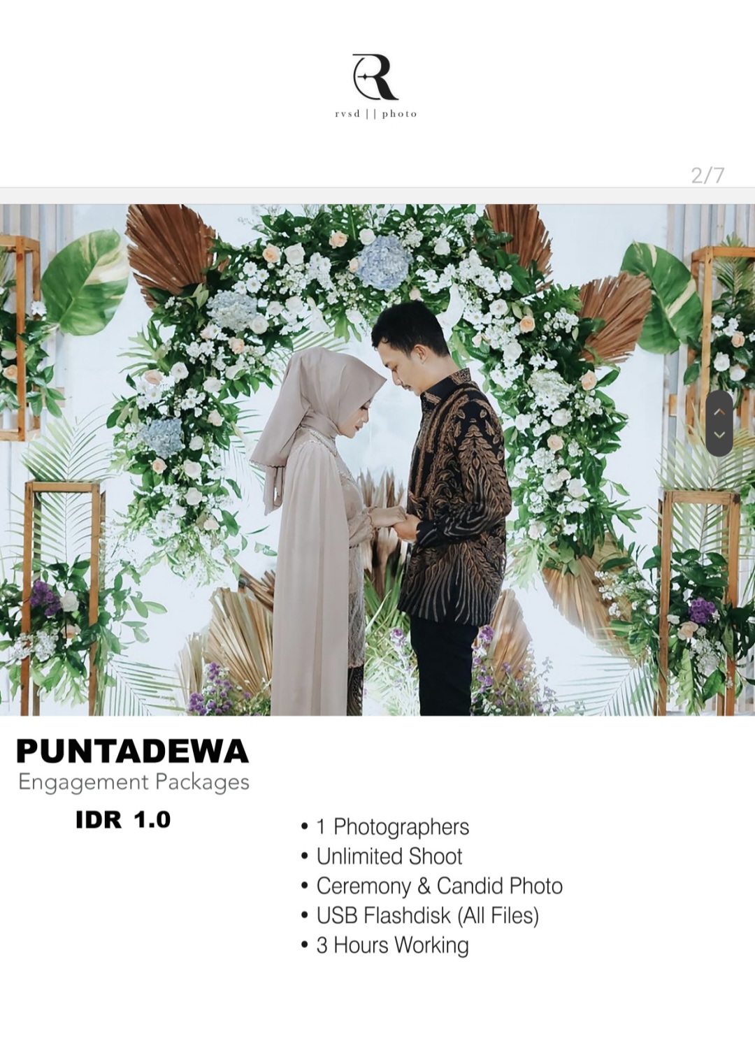 Foto vendor FOTO RVSD Photo Paket Engagement Puntadewa 
