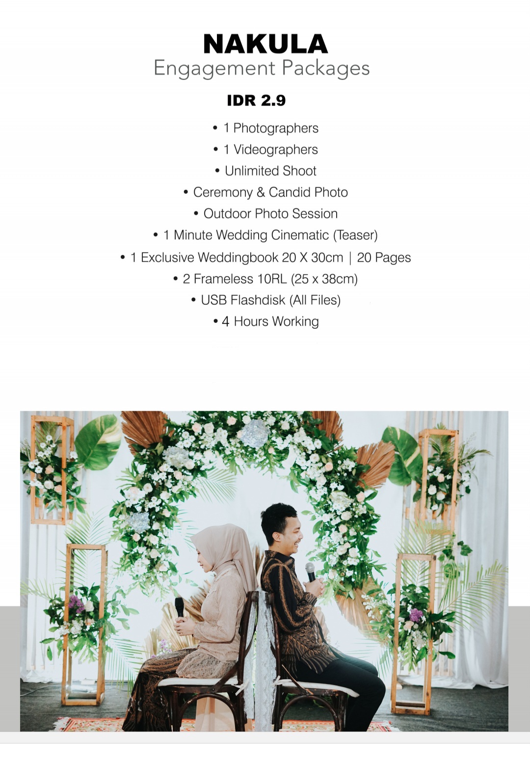 Foto vendor FOTO RVSD Photo Paket Engagement Nakula 