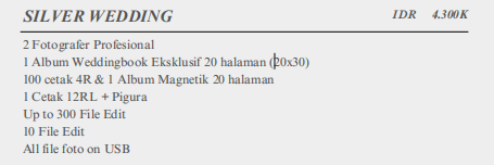 Foto vendor FOTO Kala Kita Bercerita New Paket Silver Wedding 