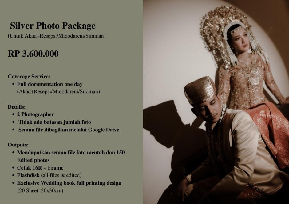 Foto vendor FOTO AVENC.IO Paket Silver Photo Package 