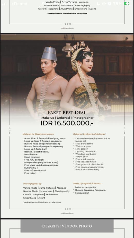 Foto vendor MUA Syakina Make Up Paket Paket Best Deal 