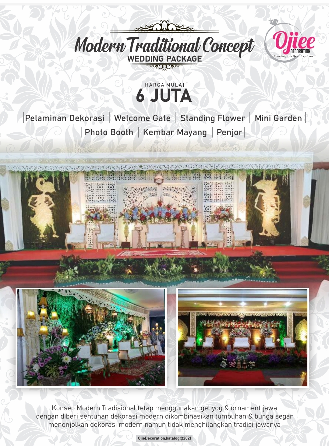Foto vendor DEKORASI Ojie Dekorasi Paket modern traditional concept 