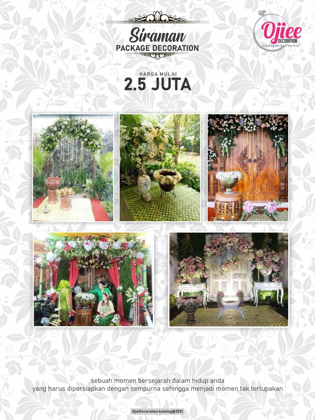 Foto vendor DEKORASI Ojie Dekorasi Paket Siraman 