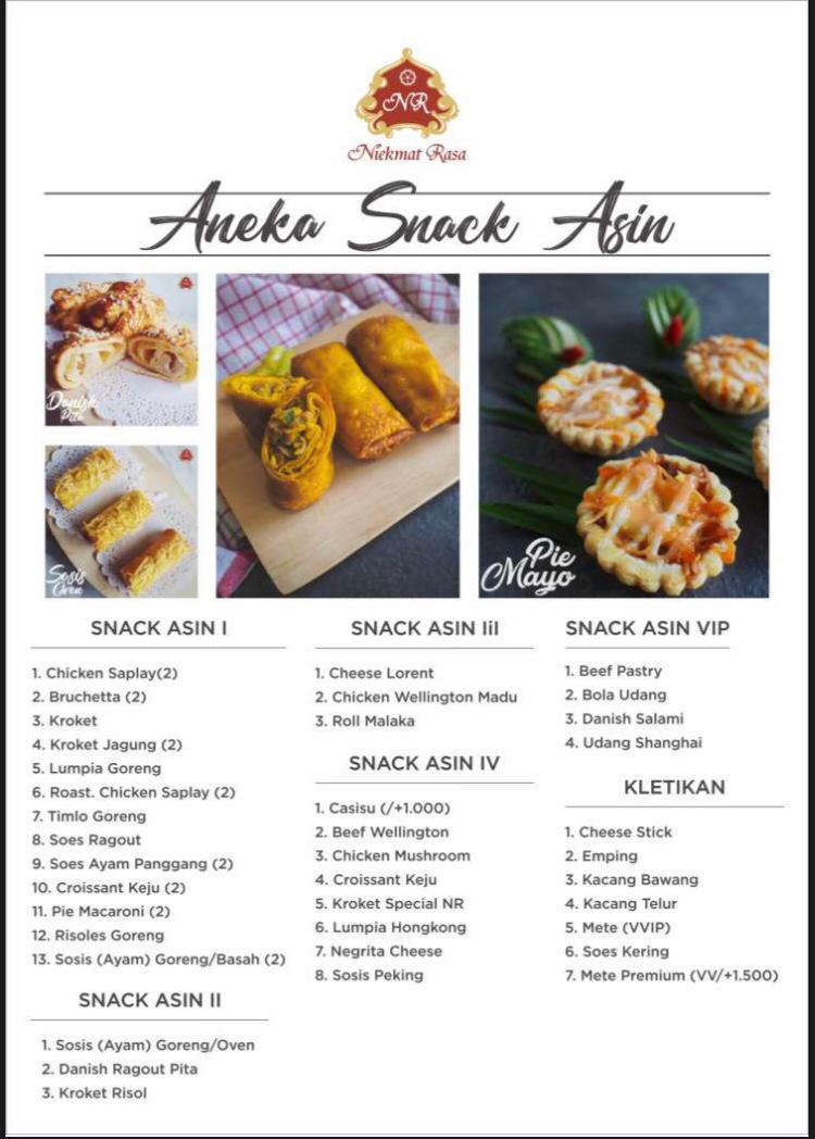 Foto vendor VENUE Graha waris sejahtera Paket Aneka Snack Asin 