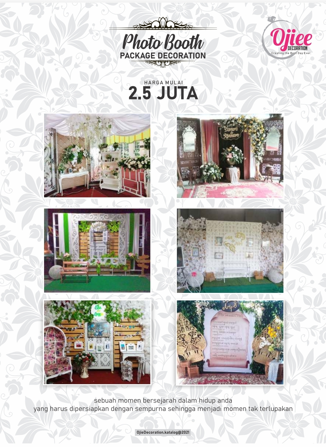 Foto vendor DEKORASI Ojie Dekorasi Paket Photo Booth 