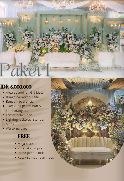 Foto vendor DEKORASI Margo Mulyo Decoration Paket Paket 1 