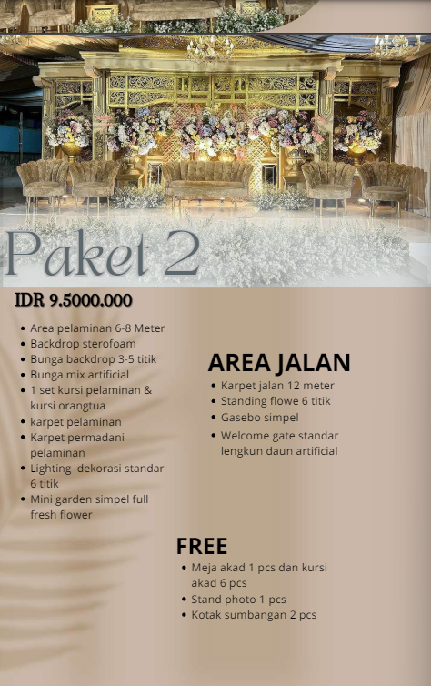 Foto vendor DEKORASI Margo Mulyo Decoration Paket Paket 2 