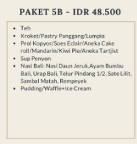 Foto vendor KATERING Kusuma Sari Catering Paket Paket 5B - RACIKAN