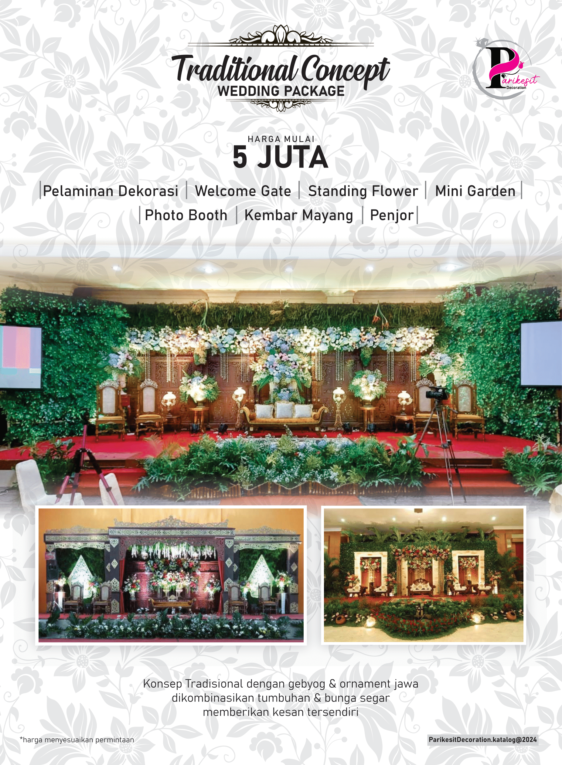Foto vendor DEKORASI Parikesit Dekorasi Paket Traditional Concept 