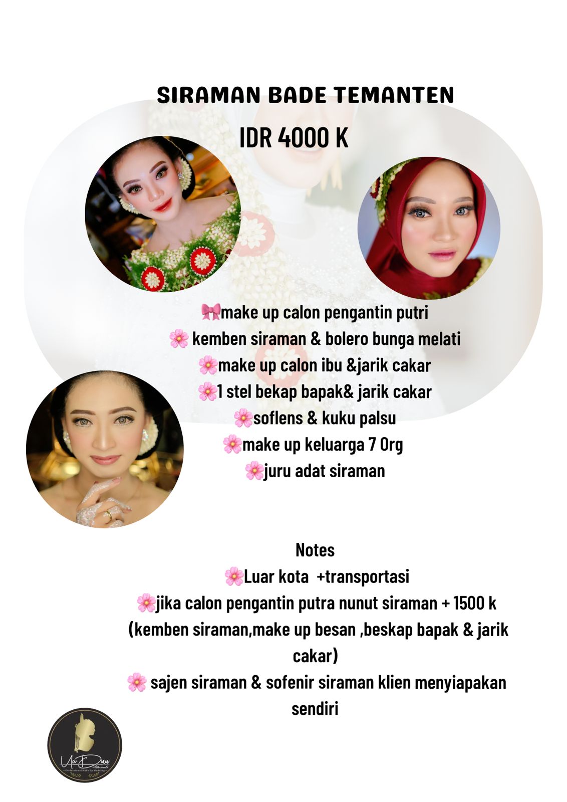 Foto vendor MUA Uci Dian Paket SIRAMAN BADE TEMANTEN 
