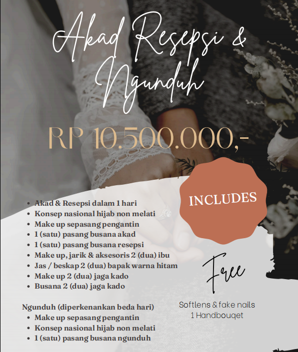 Foto vendor MUA JEV MUA Paket Akad Resepsi & Ngunduh 