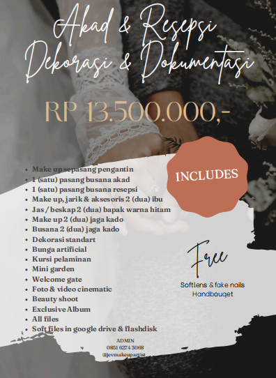 Foto vendor MUA JEV MUA Paket Akad & Resepsi Dekorasi & Dokumentasi 