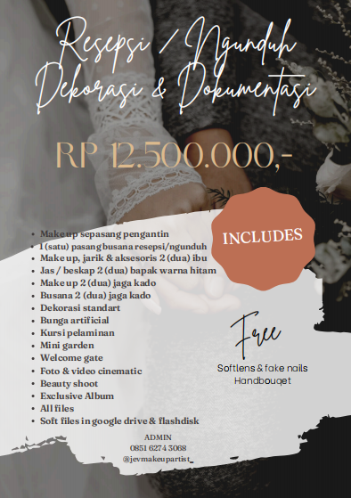 Foto vendor MUA JEV MUA Paket Resepsi / Ngunduh Dekorasi & Dokumentasi 