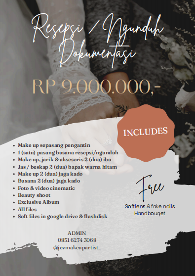 Foto vendor MUA JEV MUA Paket Resepsi / Ngunduh dokumentasi 