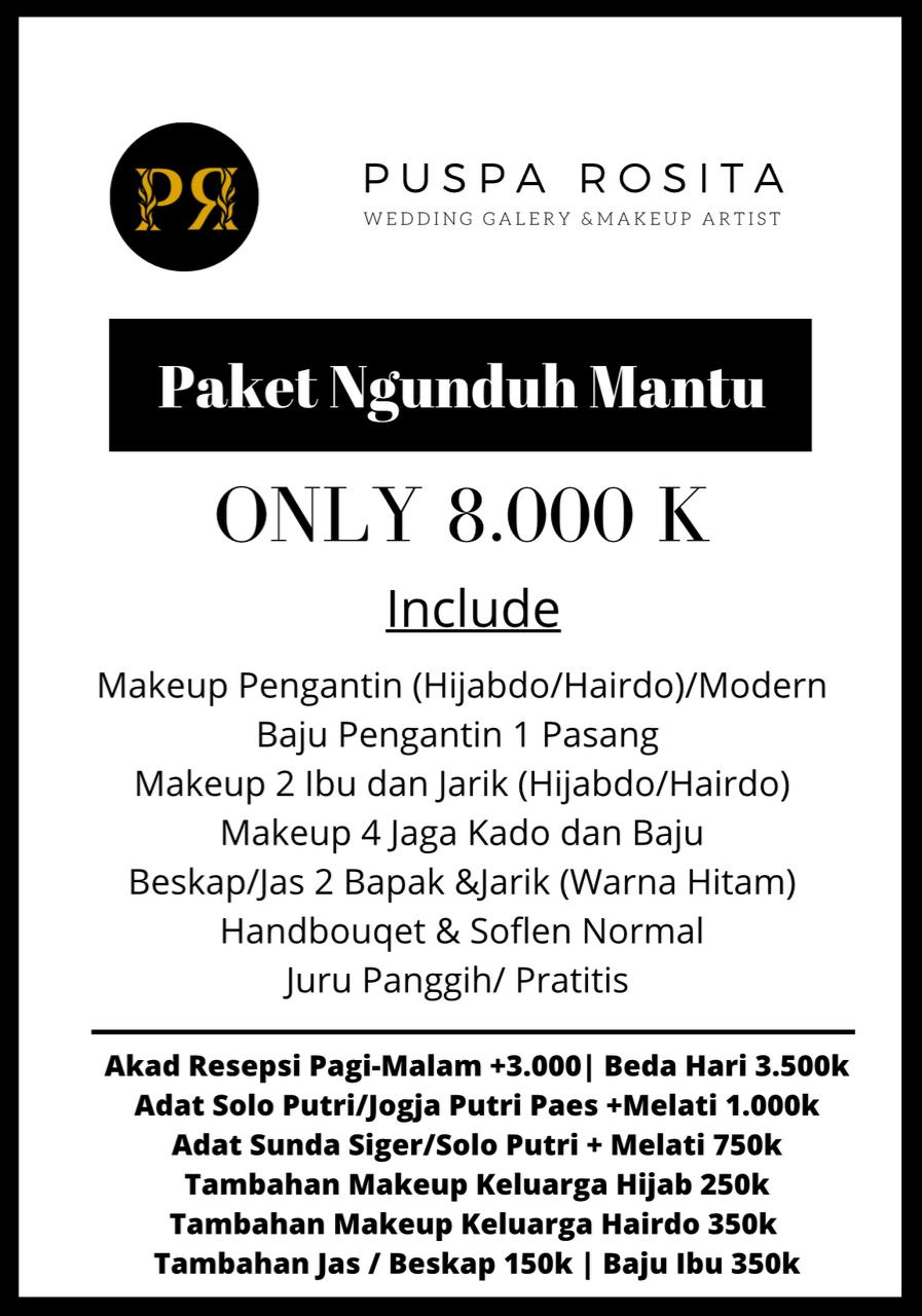 Foto vendor MUA Puspa Rosita Paket Paket Ngunduh Mantu 