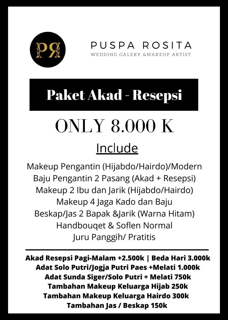 Foto vendor MUA Puspa Rosita Paket Akad & resepsi 