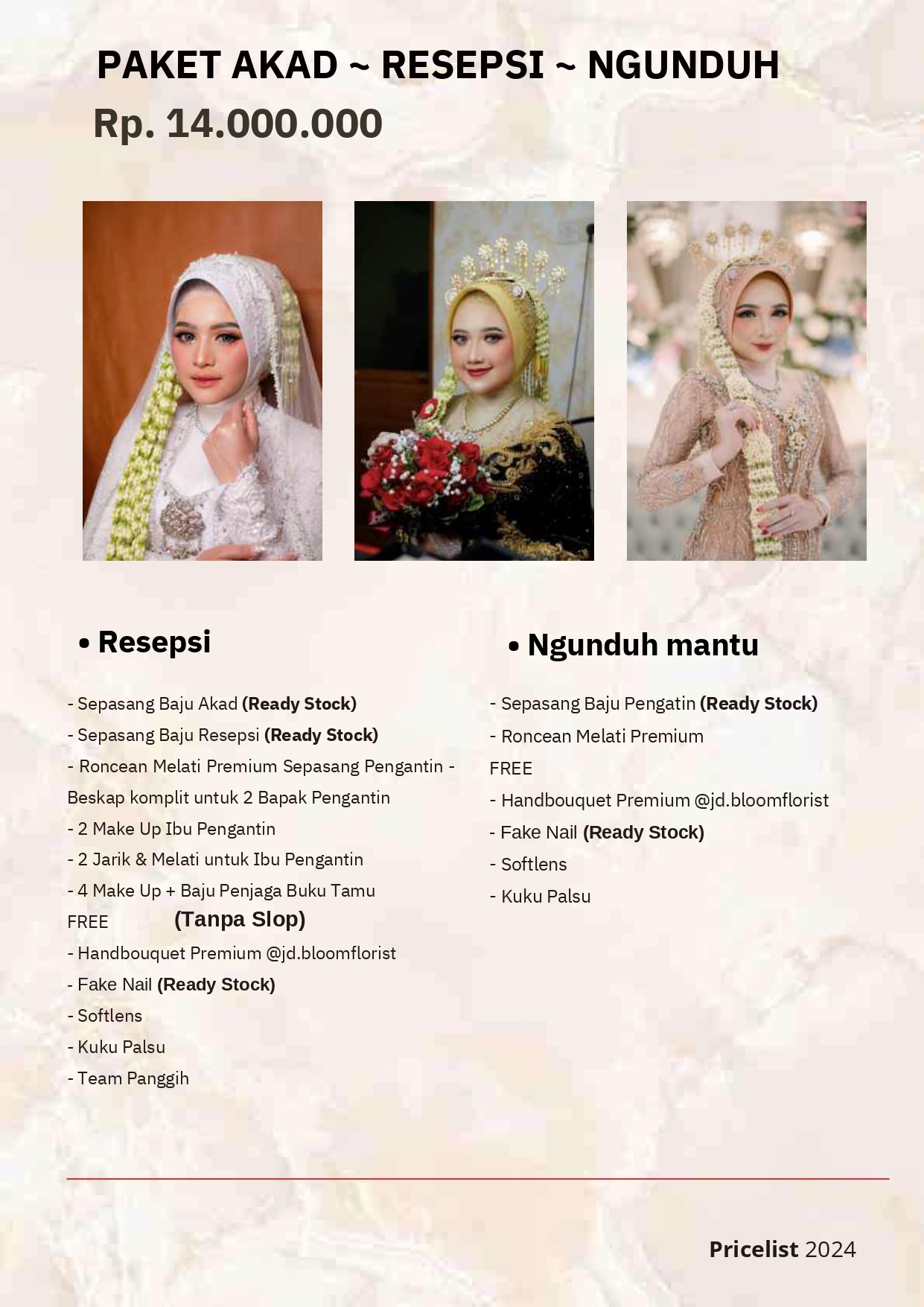 Foto vendor MUA FITRIANURHAYA MUA Paket PAKET AKAD ~ RESEPSI ~ NGUNDUH 