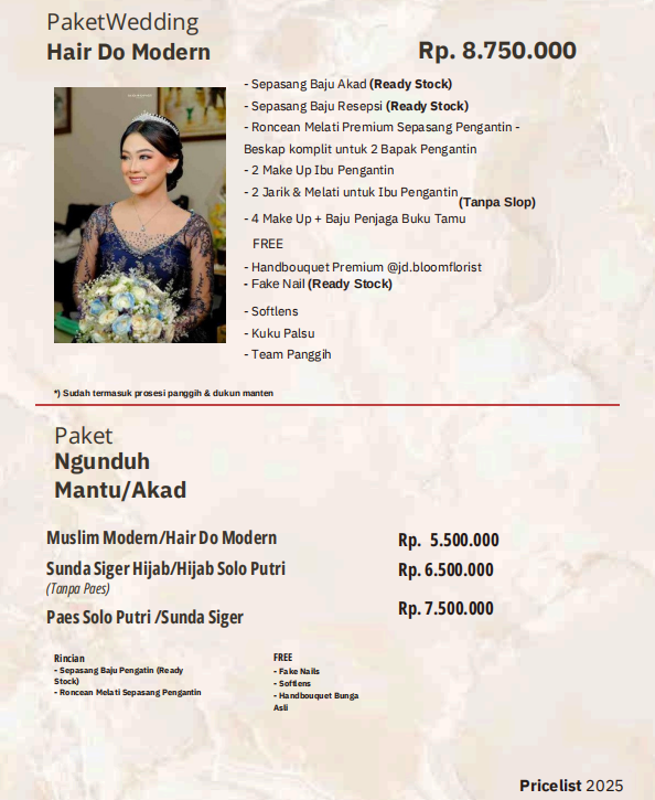 Foto vendor MUA FITRIANURHAYA MUA Paket Paket Ngunduh Mantu/Akad 