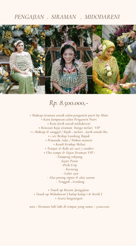 Foto vendor MUA Mimi Make Up Paket Pengajian, Siraman, Midodareni 