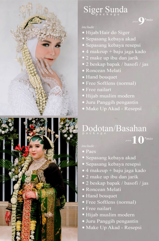 Foto vendor MUA Idda Wedding Paket Dodotan/Basahan 
